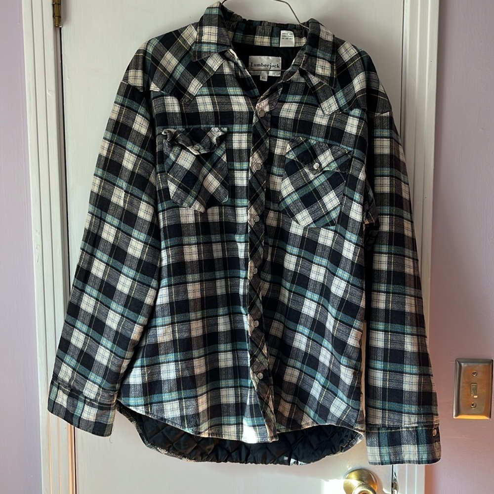 Lumberjack XL insulated shirt jacket